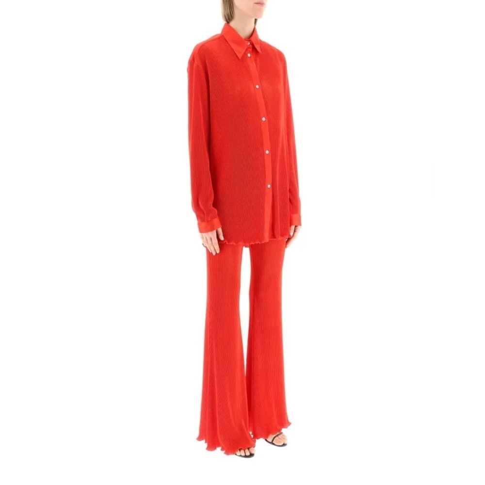 NWOT SLEEPER Origami Pajama Set - flame red, Size S - Picture 3 of 16